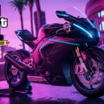 Customized bike in GTA 5 Online with sleek design and neon lights, showcasing the ultimate riders’ guide.