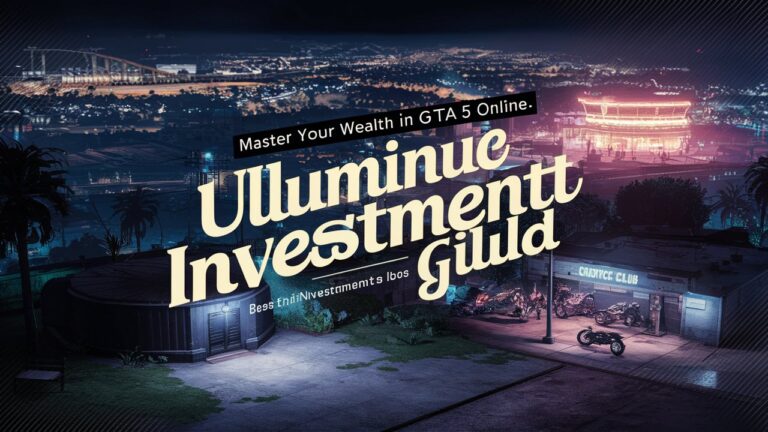 Diverse investment opportunities in GTA 5 Online showcasing nightclubs, motorcycle clubs, and bunkers.