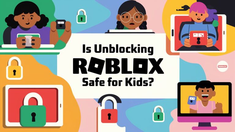 Is Unblocking Roblox Safe for Kids? Parental guide to ensuring online safety while unblocking Roblox, featuring secure methods and protection tips.